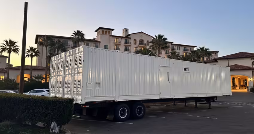 mobile kitchen for club 