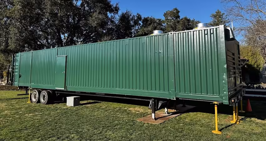 purpose built mobile kitchen unit 