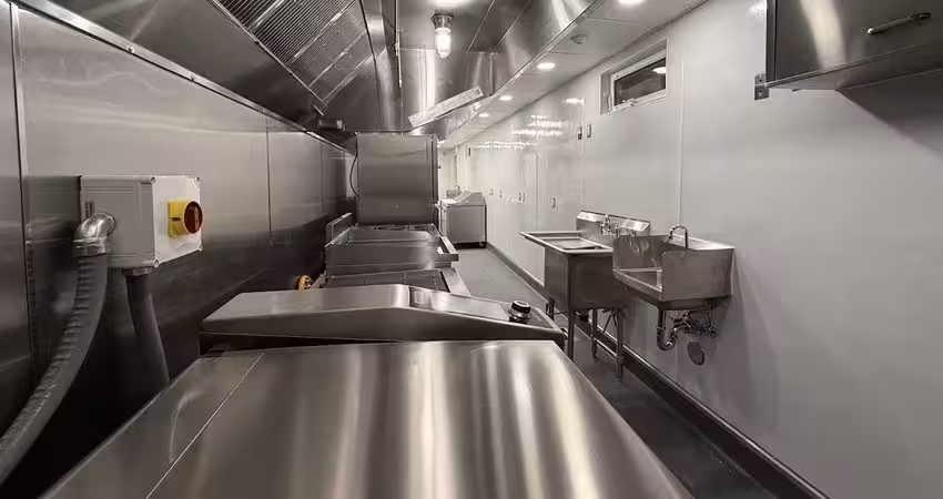 purpose built mobile kitchen 