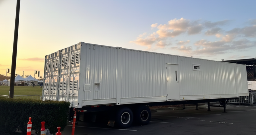 mobile kitchen for professional events