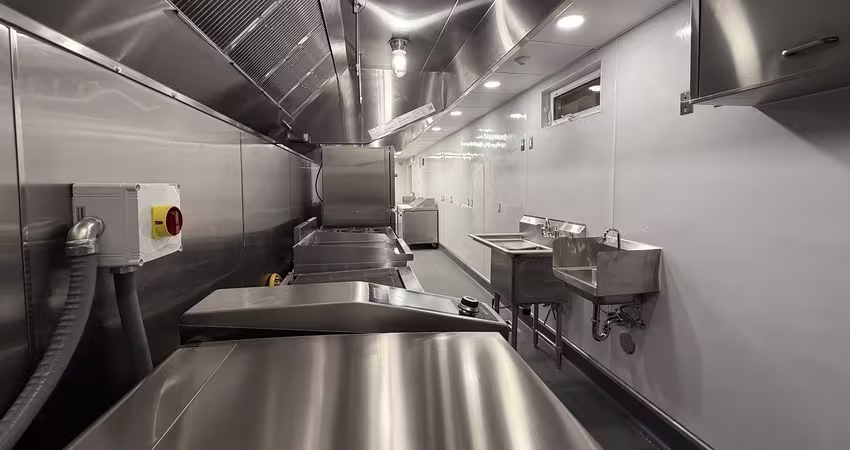 mobile kitchen for high volume event