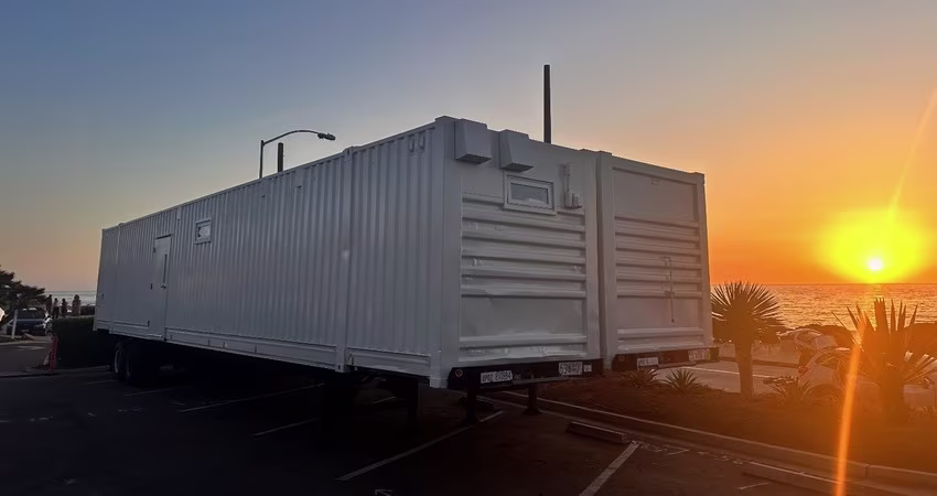 mobile kitchen for operational continuity