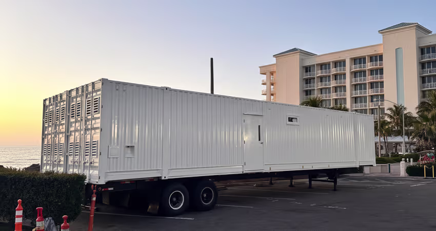 purpose built mobile kitchen