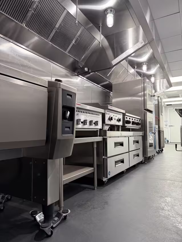 temporary foodservice interior