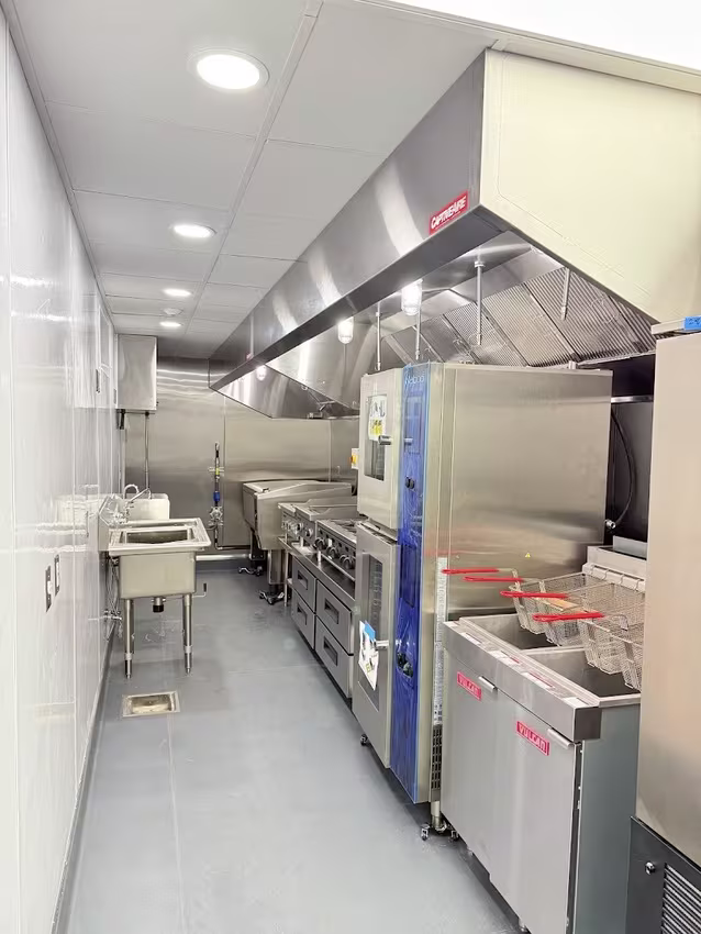 mobile kitchen interior
