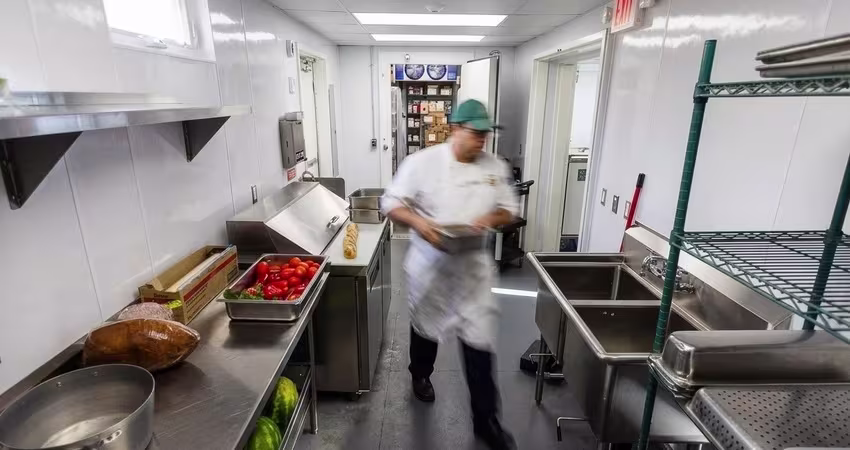 mobile kitchen workflow