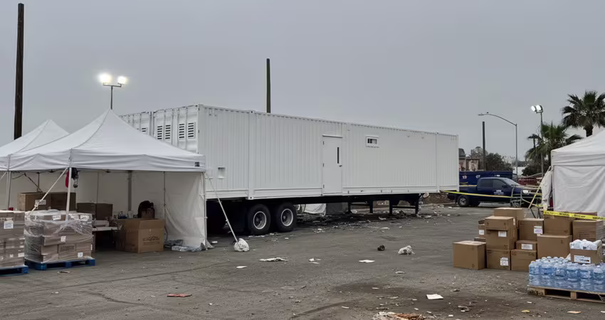 mobile kitchen for emergency