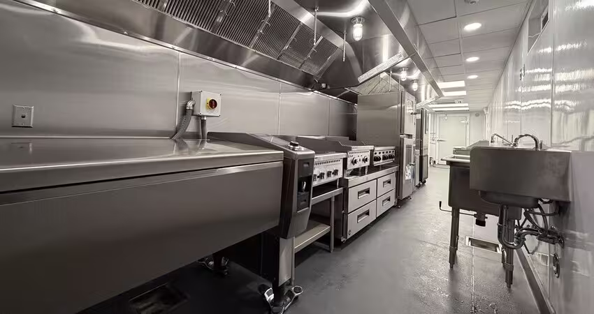 mobile kitchen interior for senior living