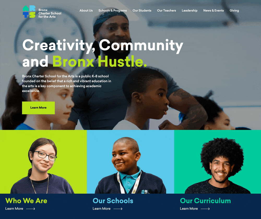 Website design