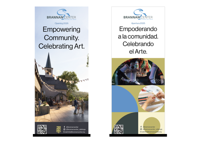 Pop up banner design