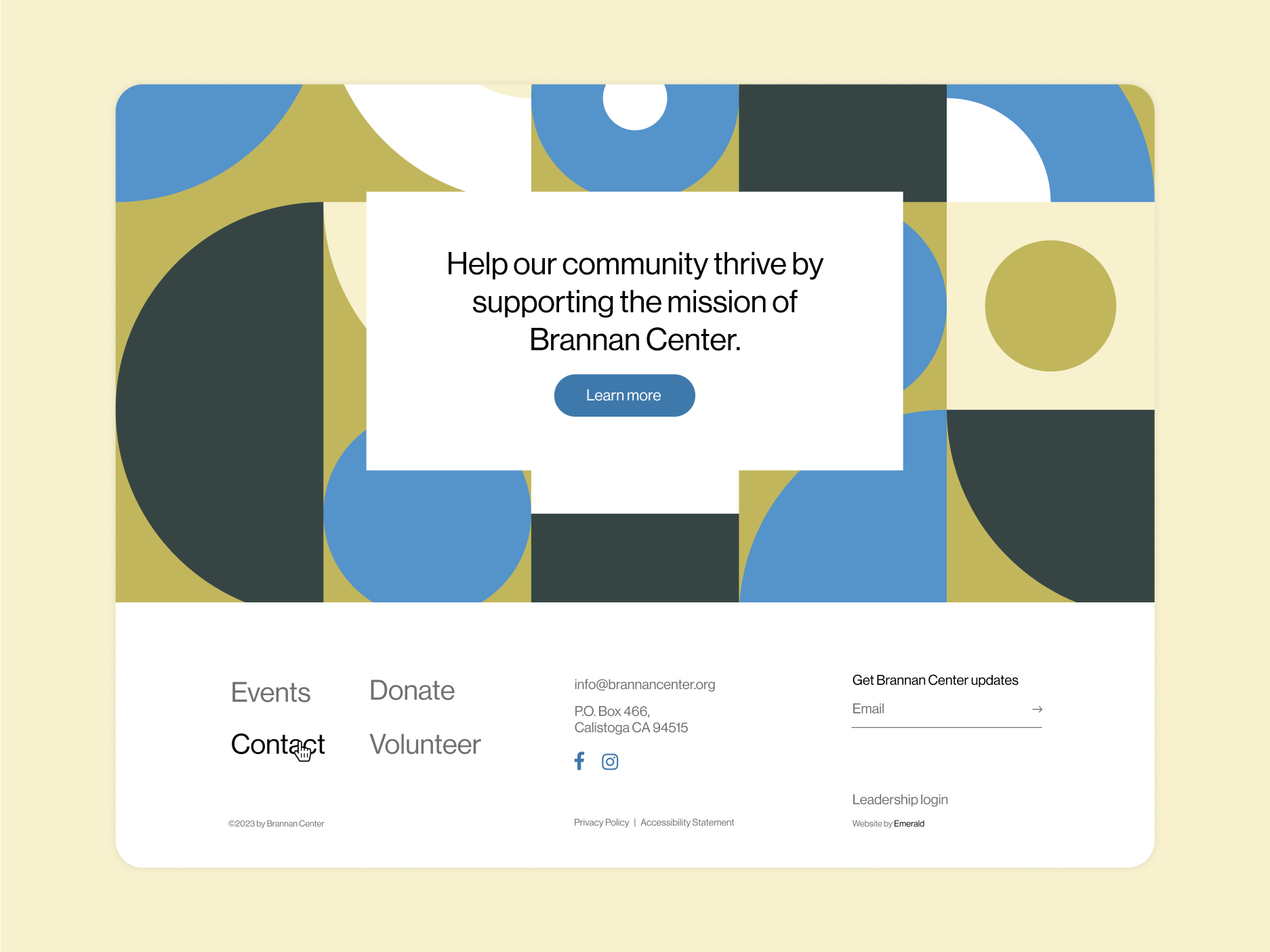 Website design