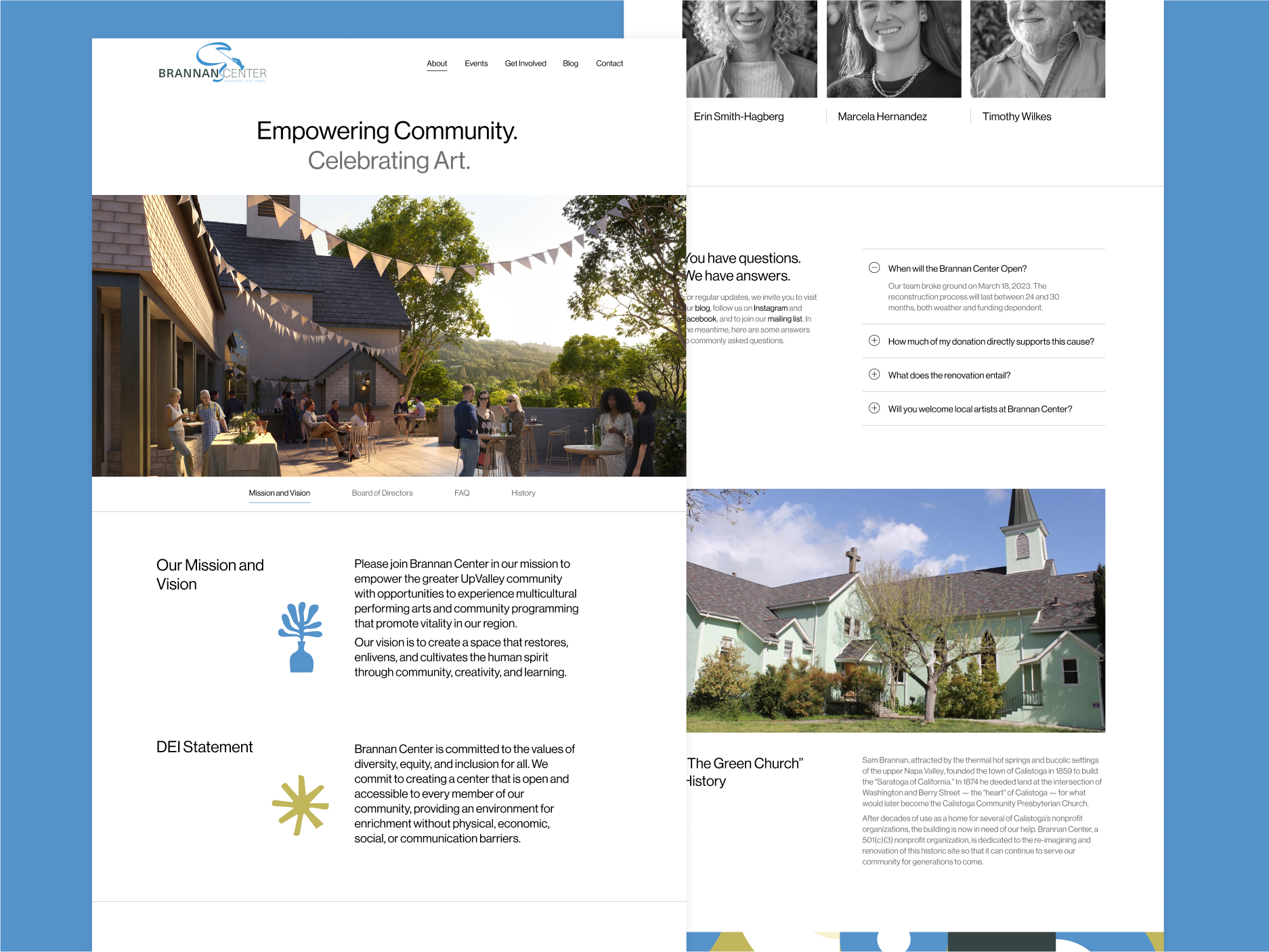 Website design