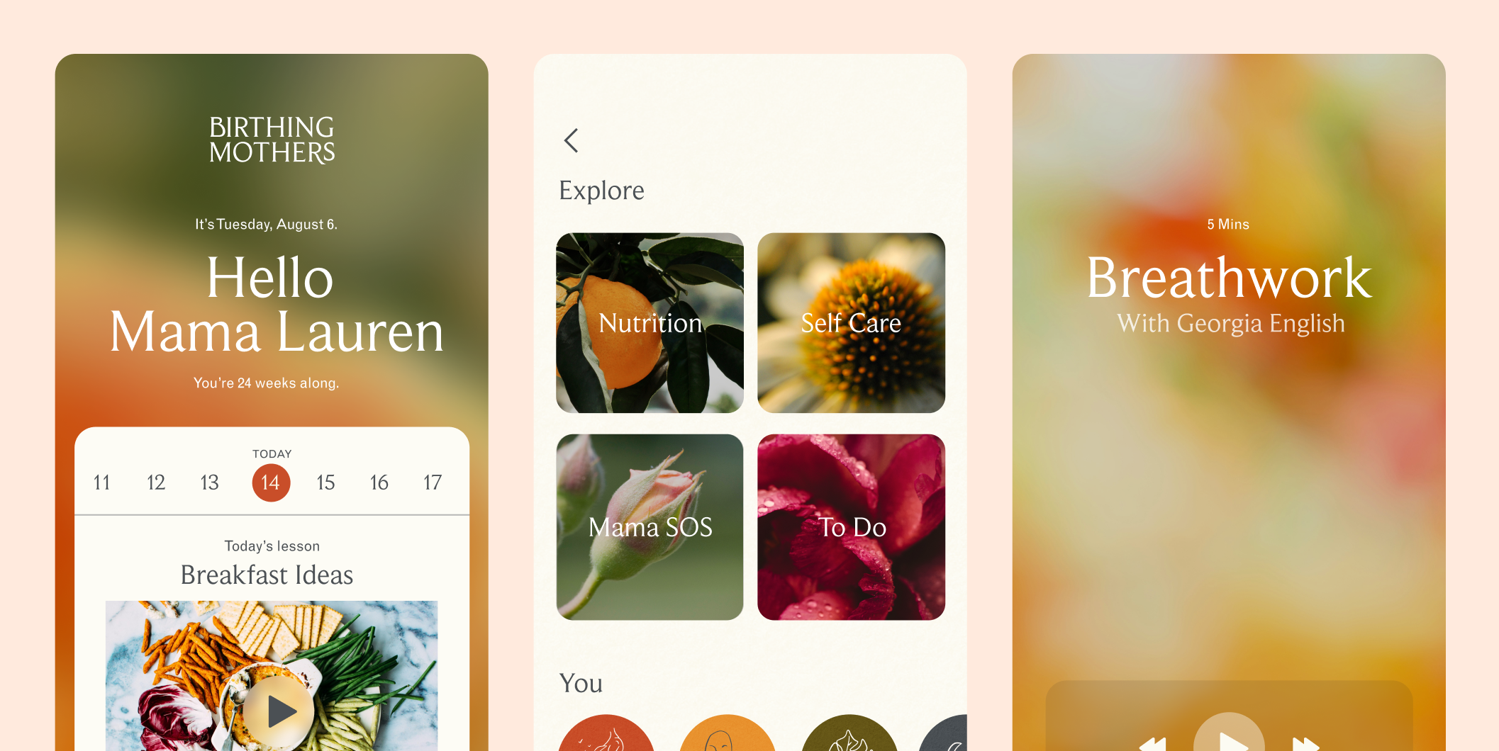 Birthing Mothers app