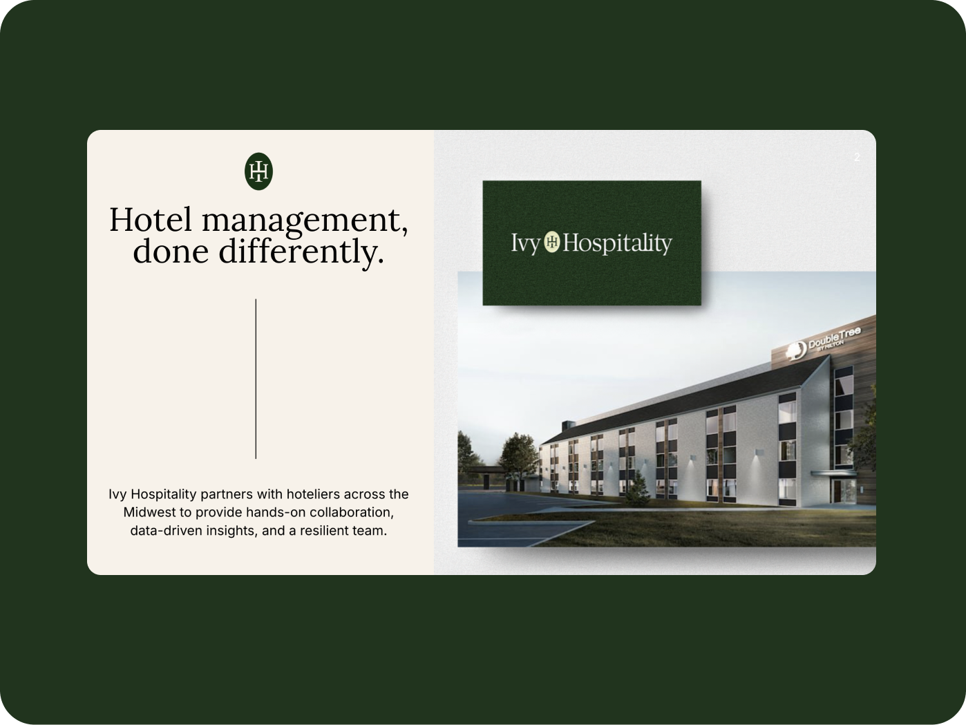 Presentation design