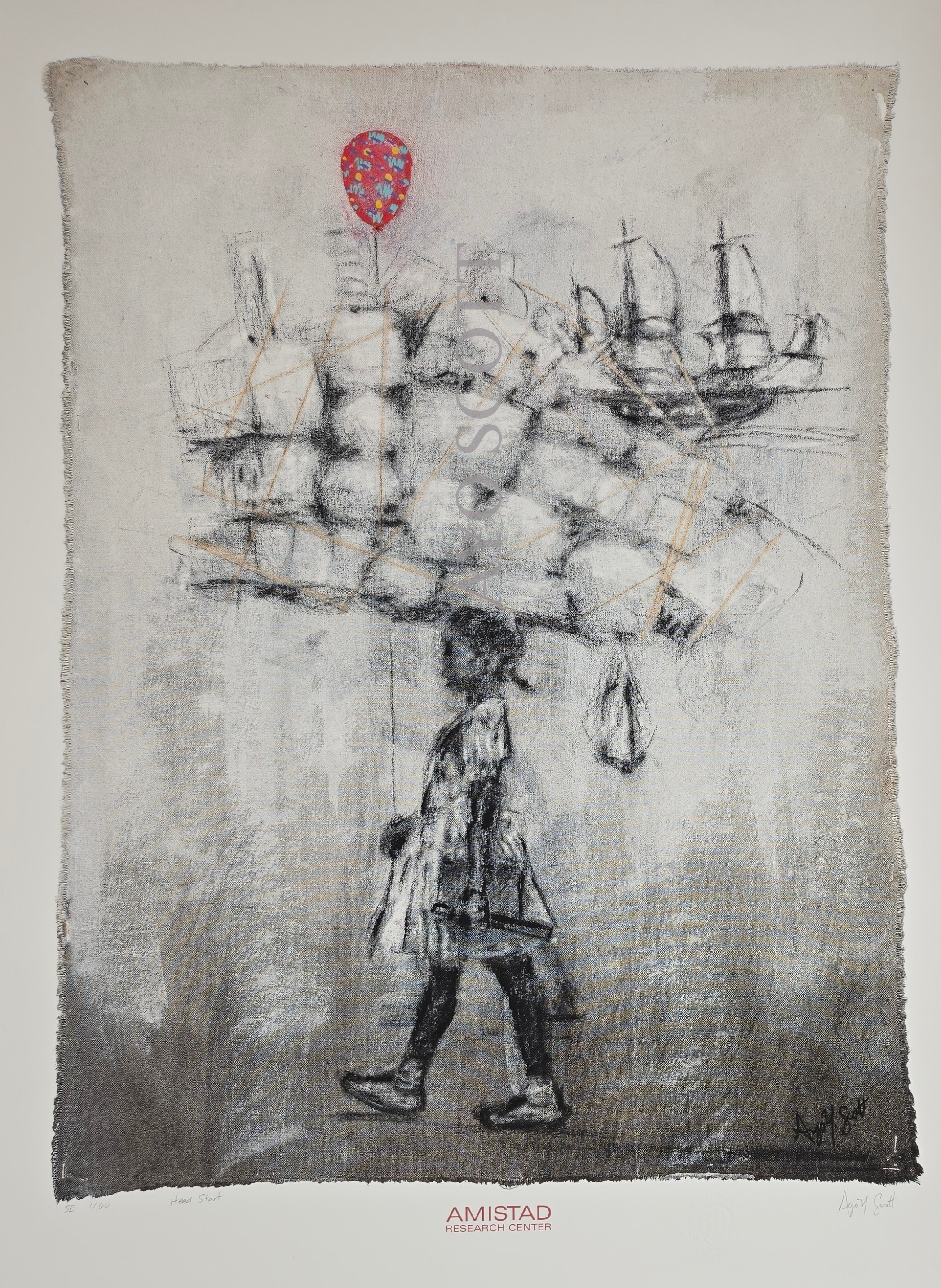 Head Start by Ayo Scott — Special Remarque Edition, limited to 60