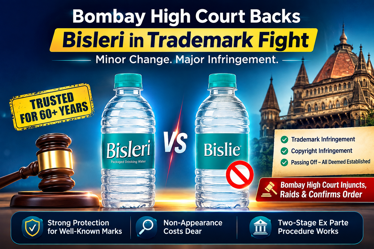 Bisleri v. Kalabyraveshwara Mineral Water: Bombay HC Confirms Ex Parte Order and Disposes of Receiver's Report (2026)