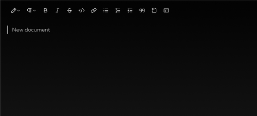 A preview image of Composer markdown editor by DXOS