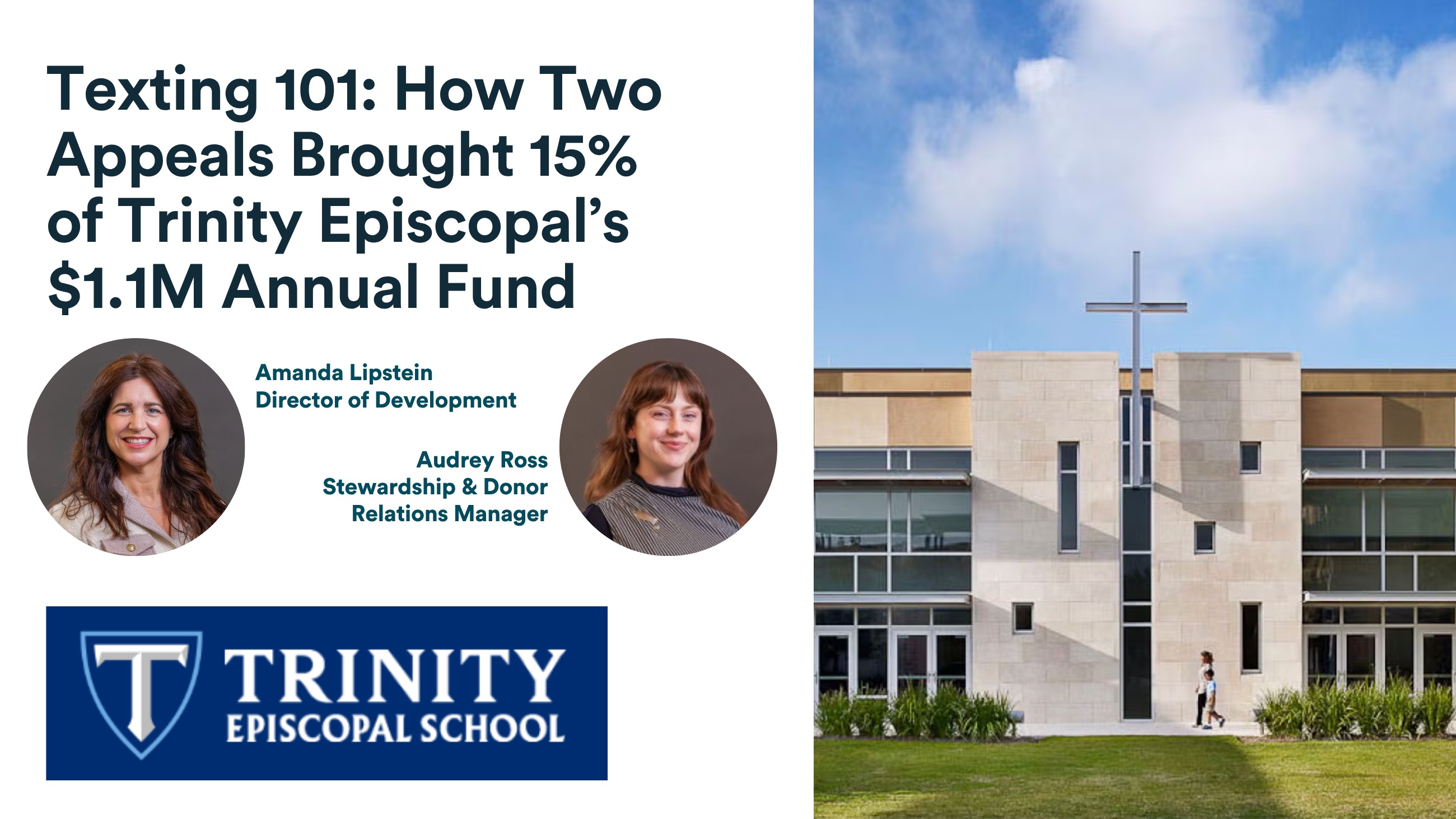 Texting 101: How Two Text Appeals Brought in 15% of Trinity Episcopal's $1.1M Annual Fund