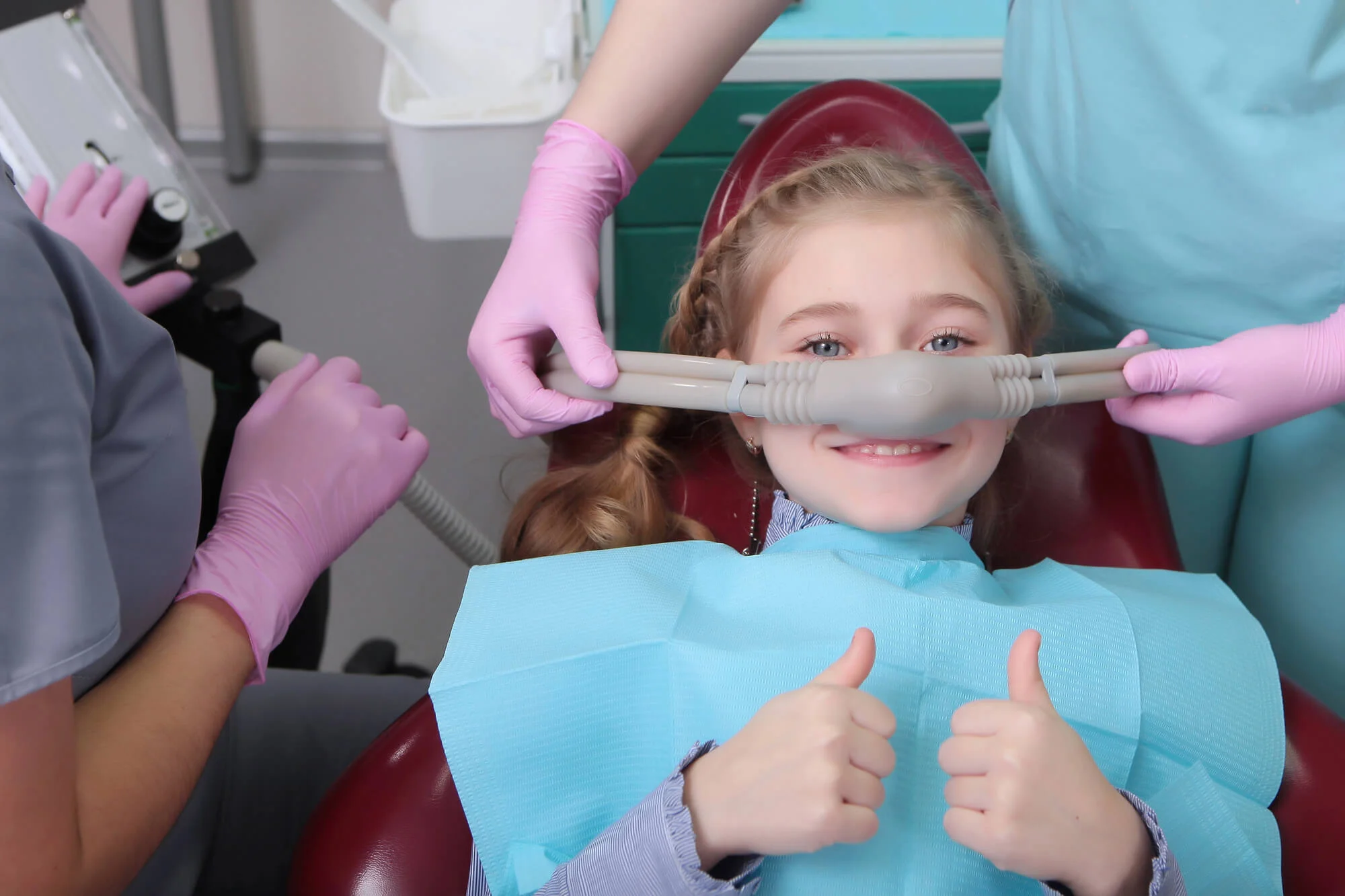 young patient approving of Sedation Dentistry in West Palm Beach 