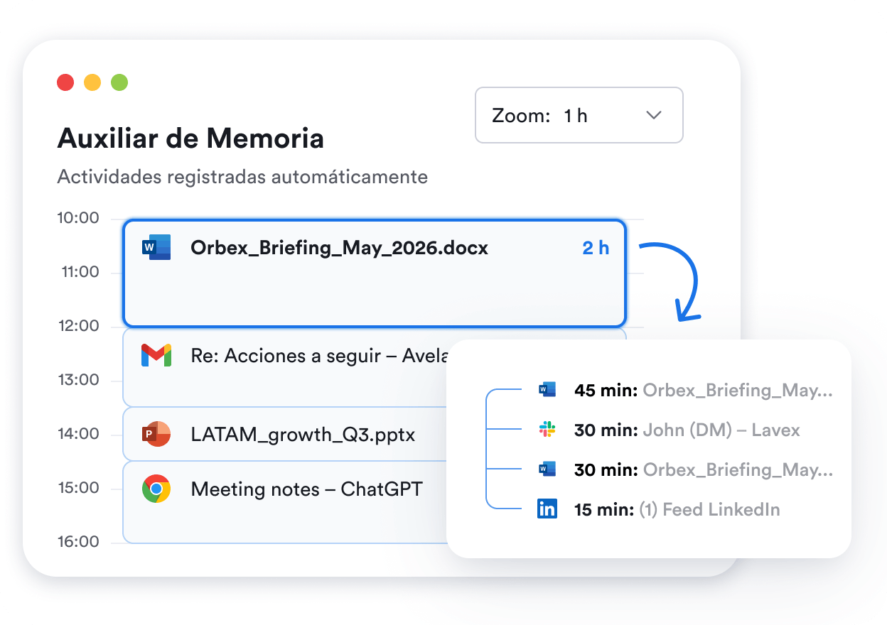 Automatización de las hojas de horas