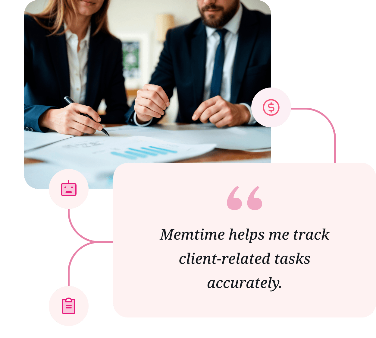 Financial Advisors time tracking with Memtime