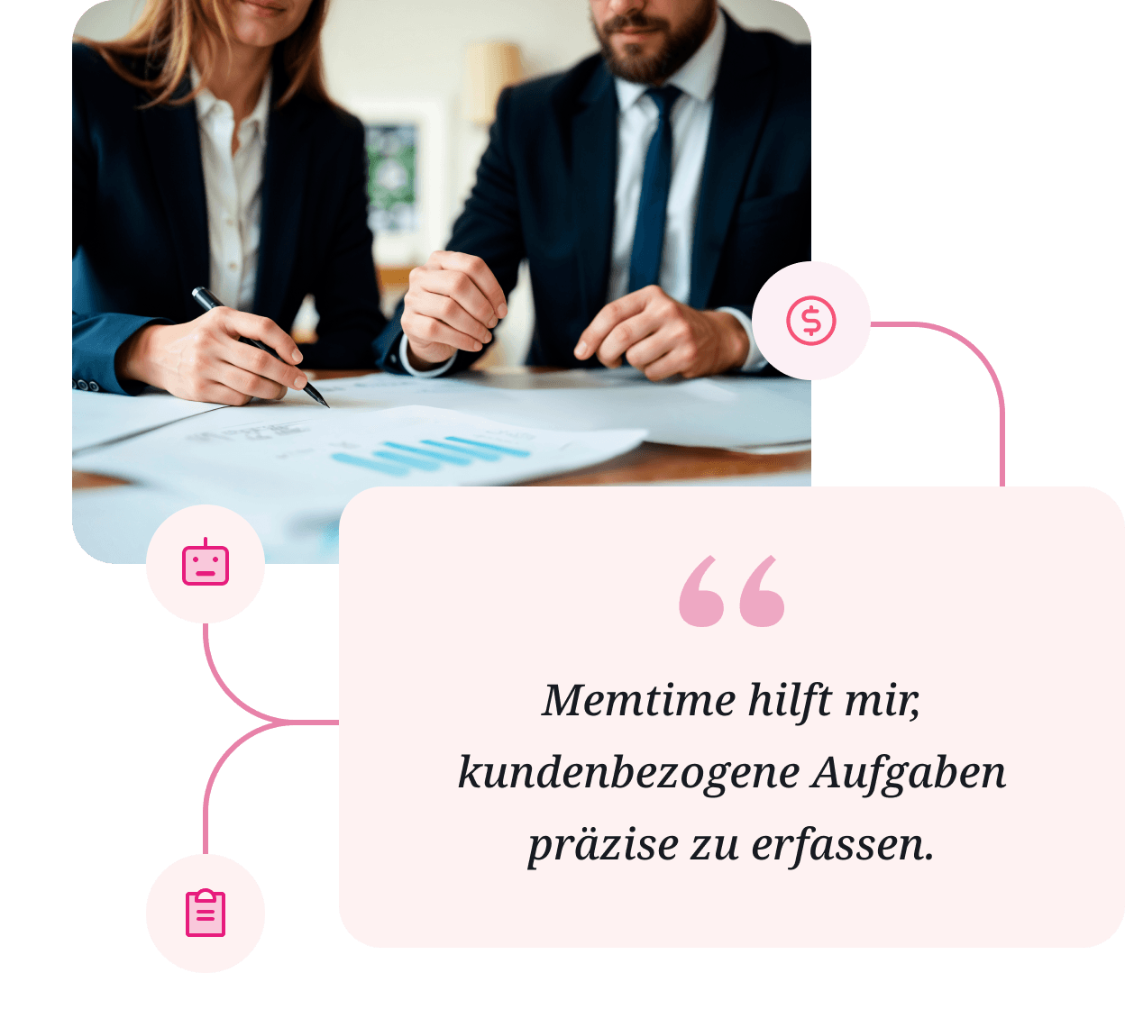 Zeiterfassung für Finanzberater mit Memtime