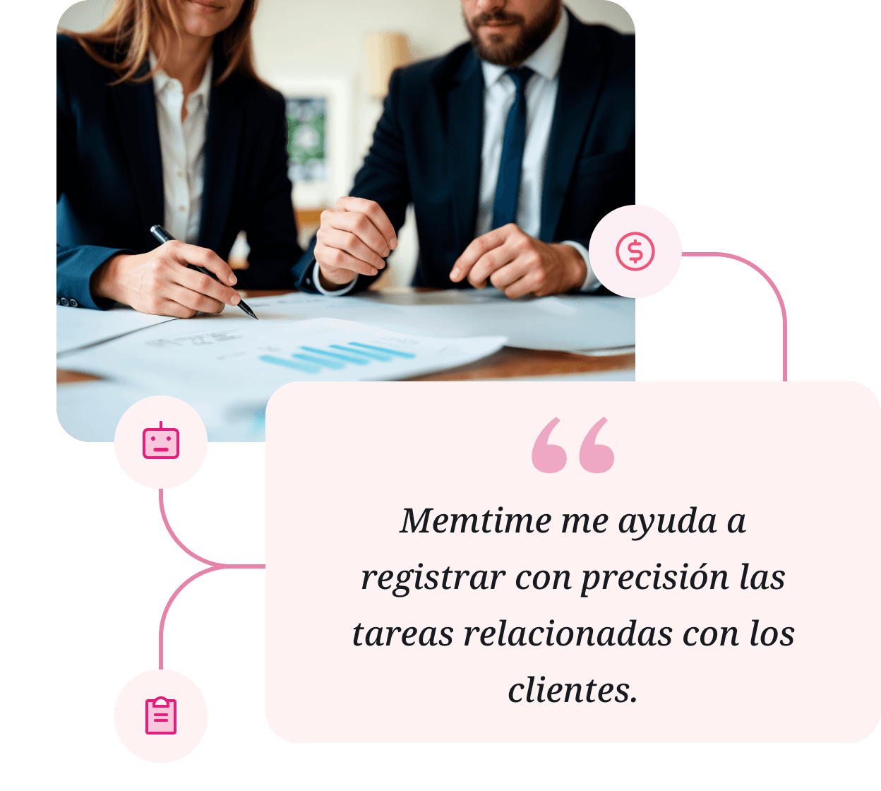 Control de tiempo para asesores financieros con Memtime