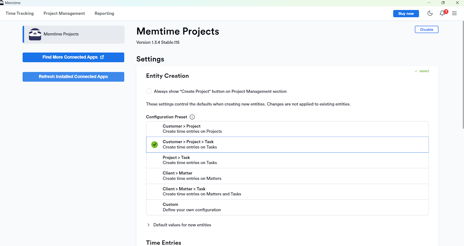 Refreshing installed Connected Apps