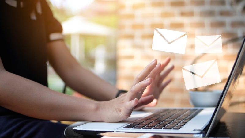 Checking emails often