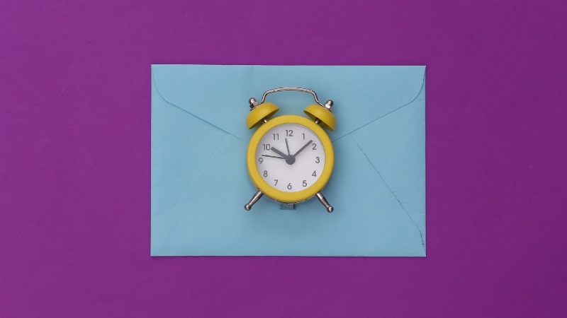 Good and bad email time management