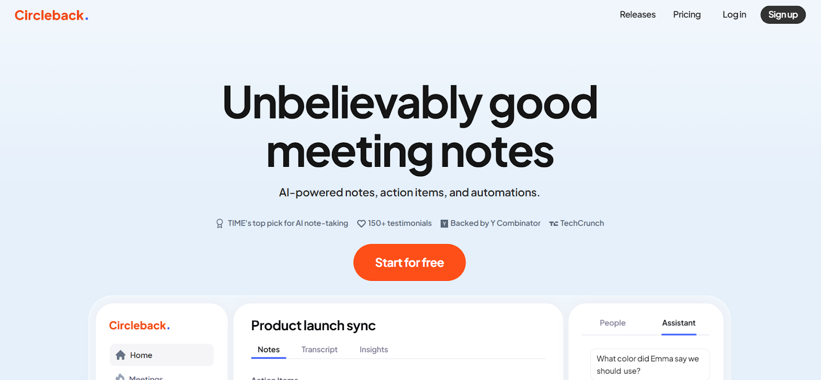 Circleback.ai - AI-powered meeting assistant
