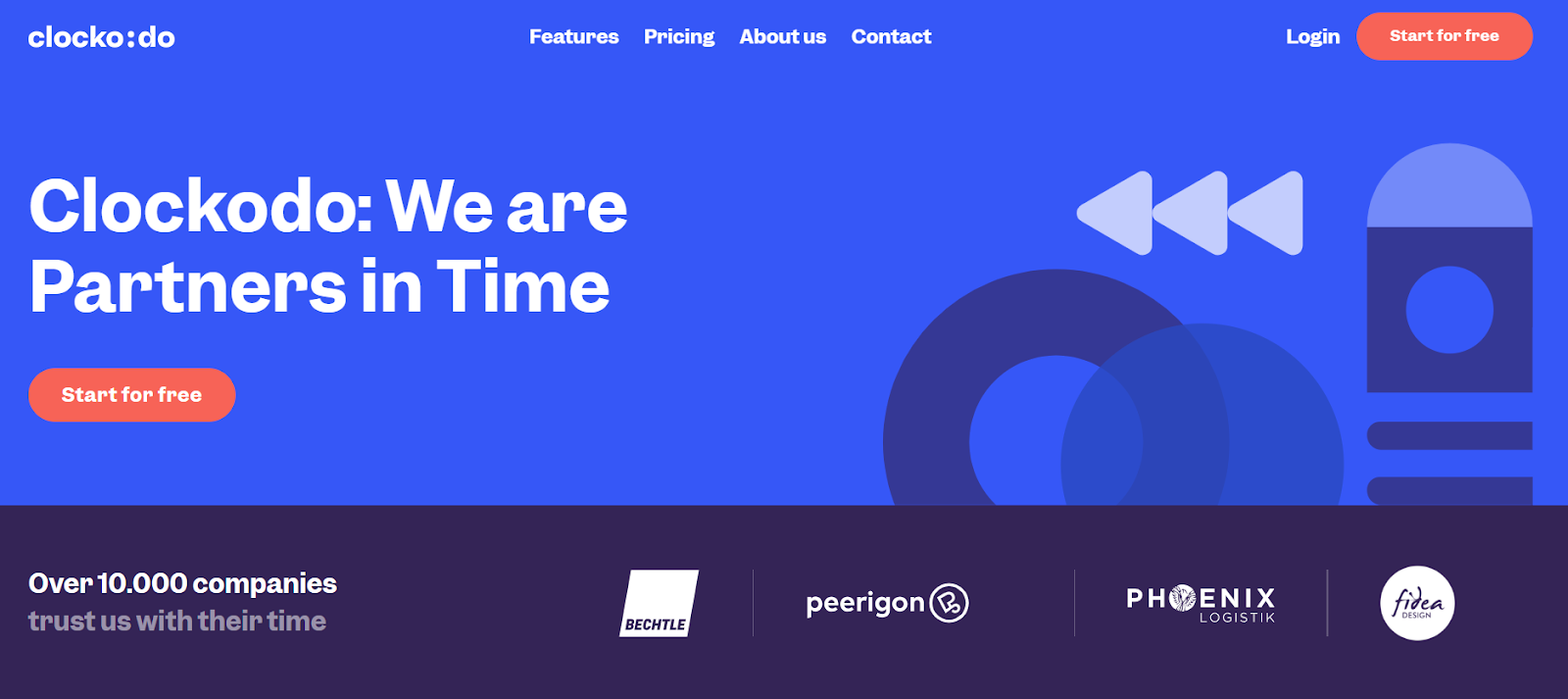 Clockodo - time tracking app