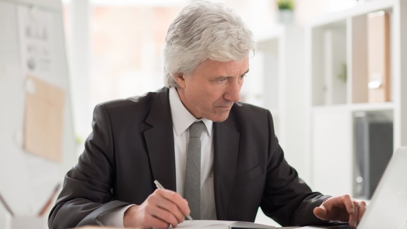 An attorney writing descriptive billing captions