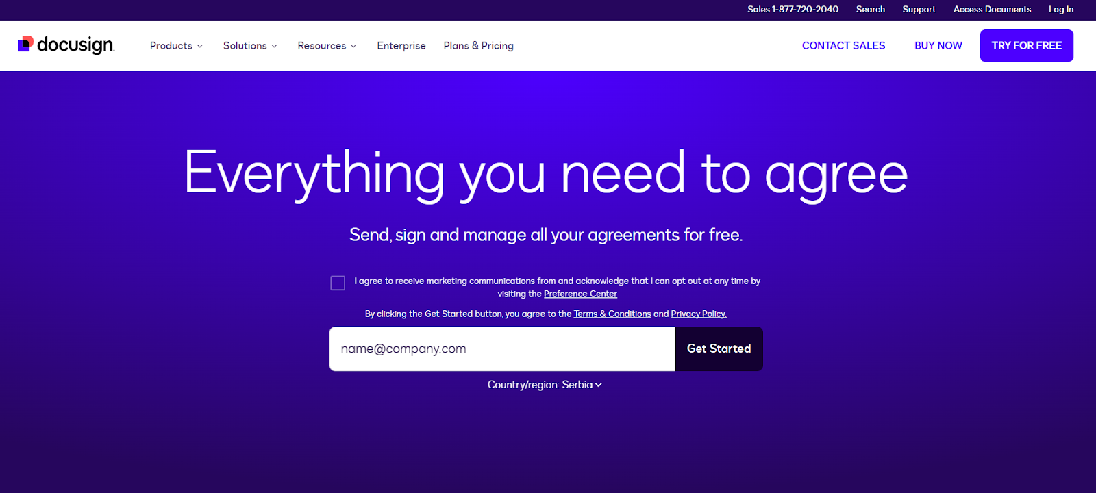 DocuSign - a platform for managing digital agreements