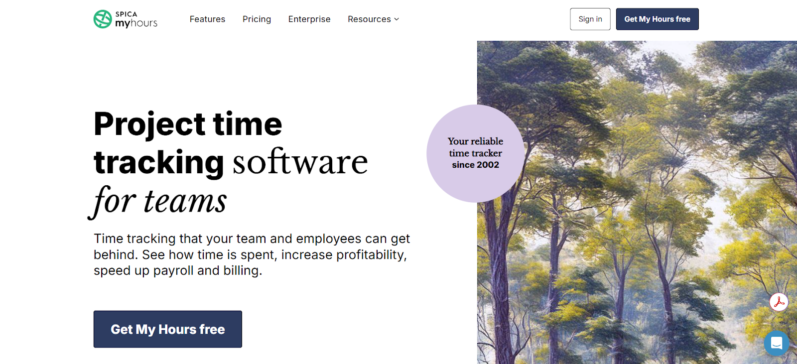 MyHours - time tracking app