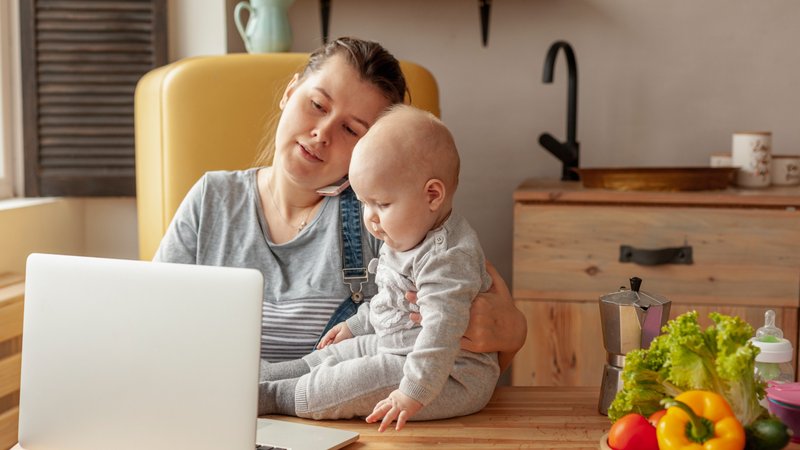 Trying to balance out work with toddler care