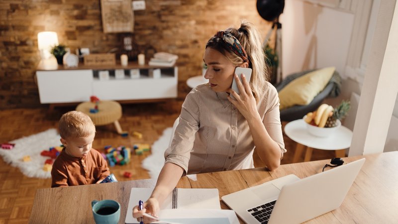 Working from home with kids 