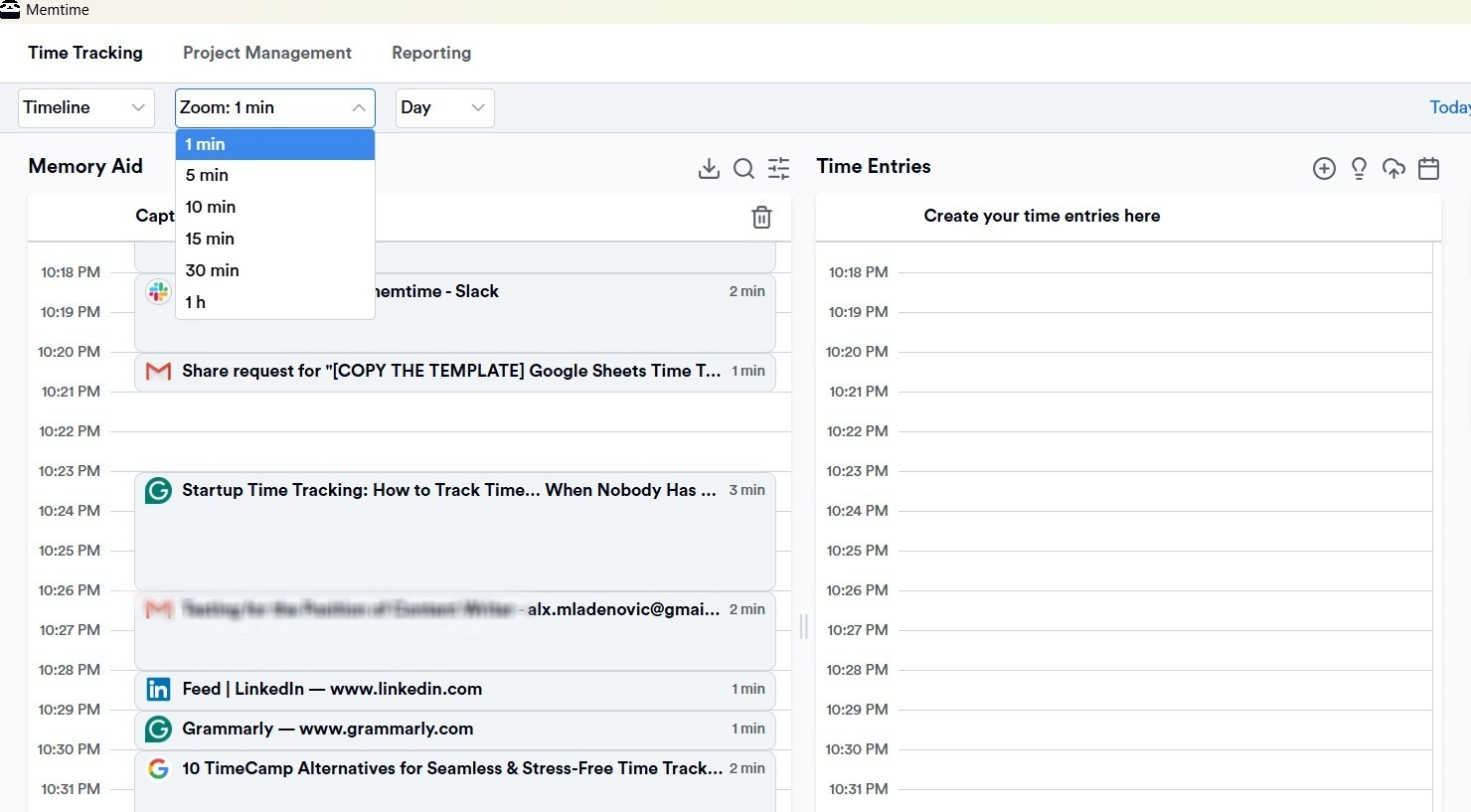Memtime - Memory Aid