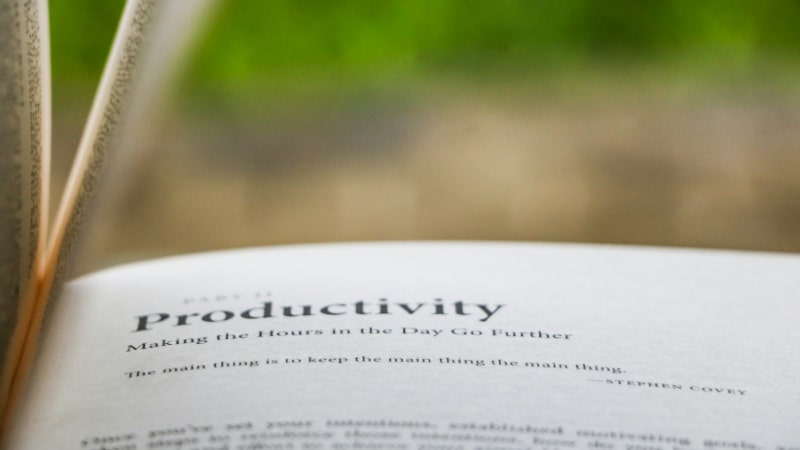 Top productivity skills