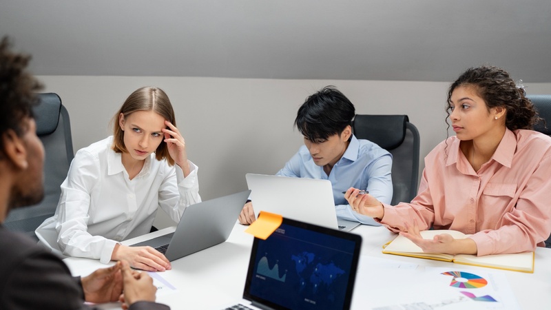 Team working hard and still missing deadline