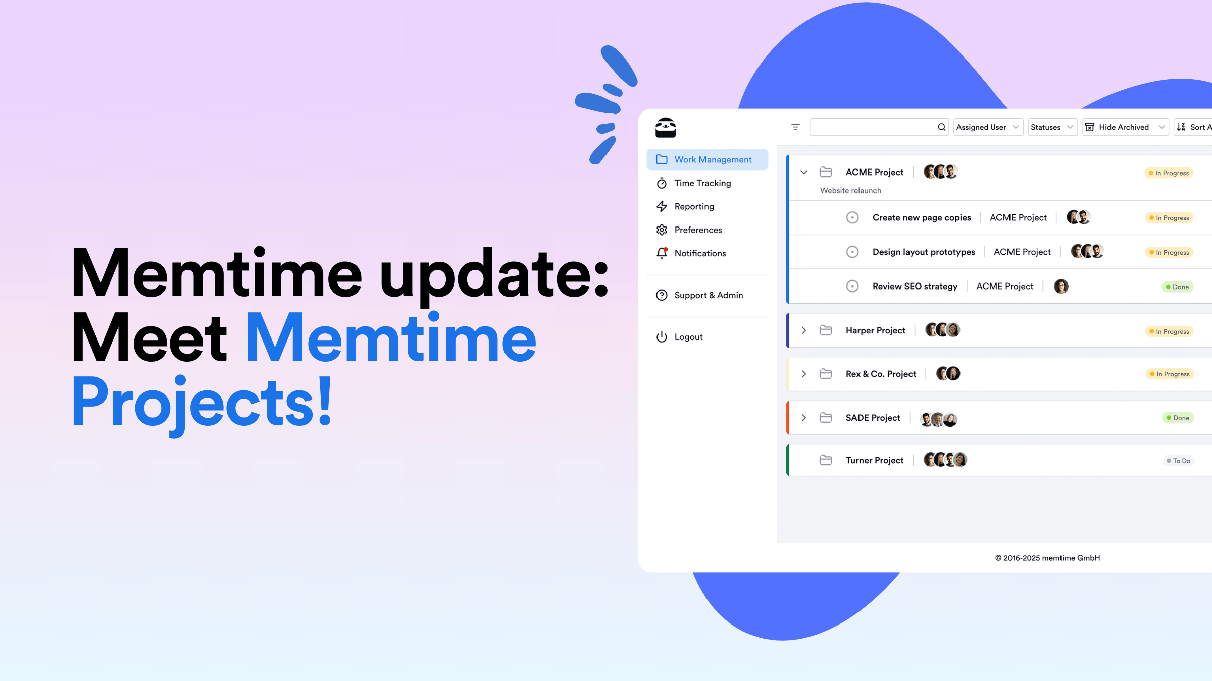 Meet Memtime Projects — a project management platform by Memtime