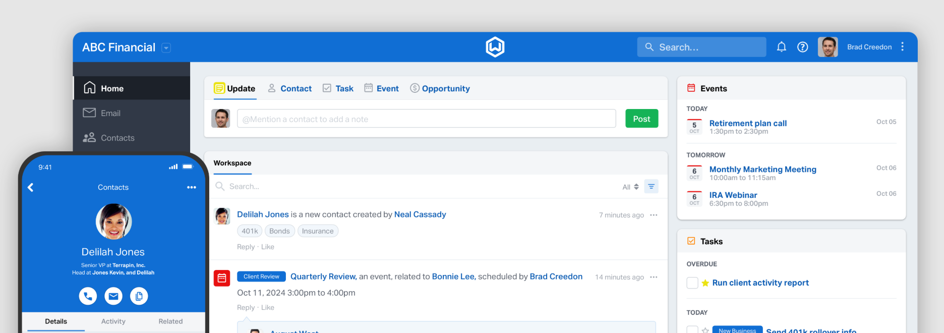 Wealthbox - CRM for financial advisors