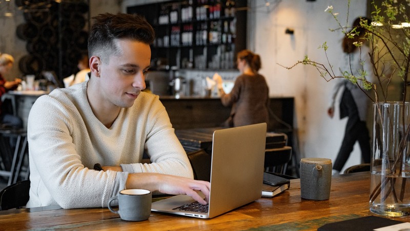 Conversing with a client about project timeline
