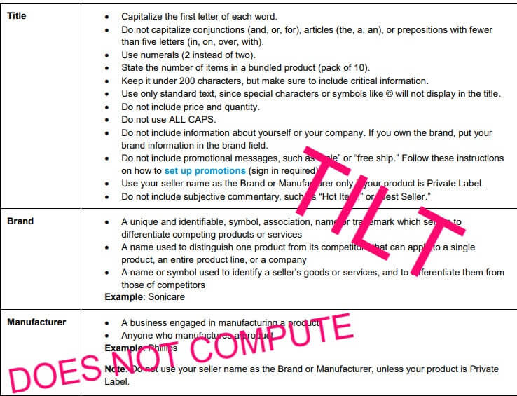 Listing Madness – Amazon Cracks Down on Sellers