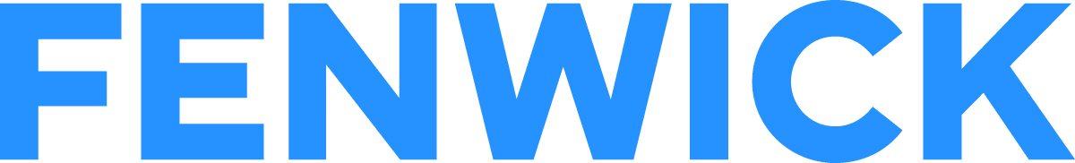 Fenwick company logo in bold blue capital letters.