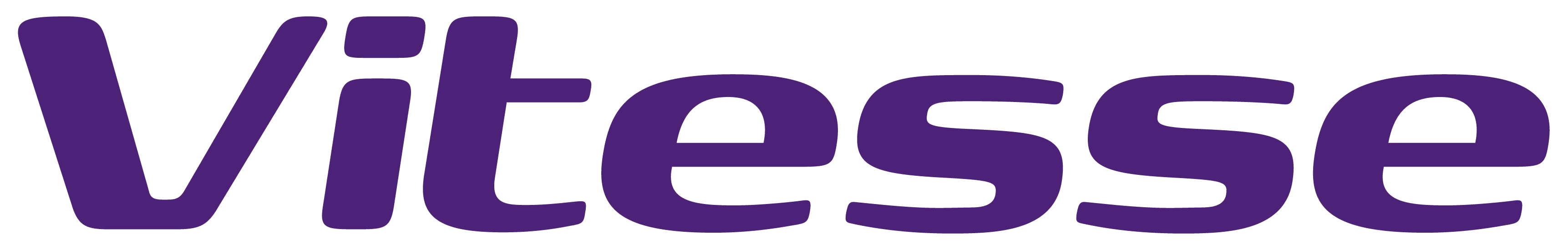 Vitesse company logo in bold dark purple text on transparent background.