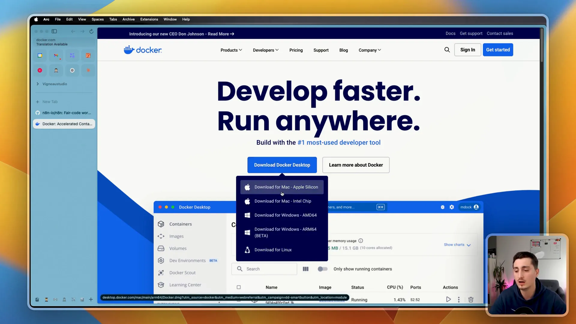 Installation de Docker pour n8n