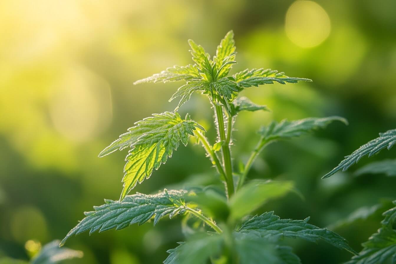 Kopřiva rostoucí na slunné louce – léčivá bylina s blahodárnými účinky na zdraví