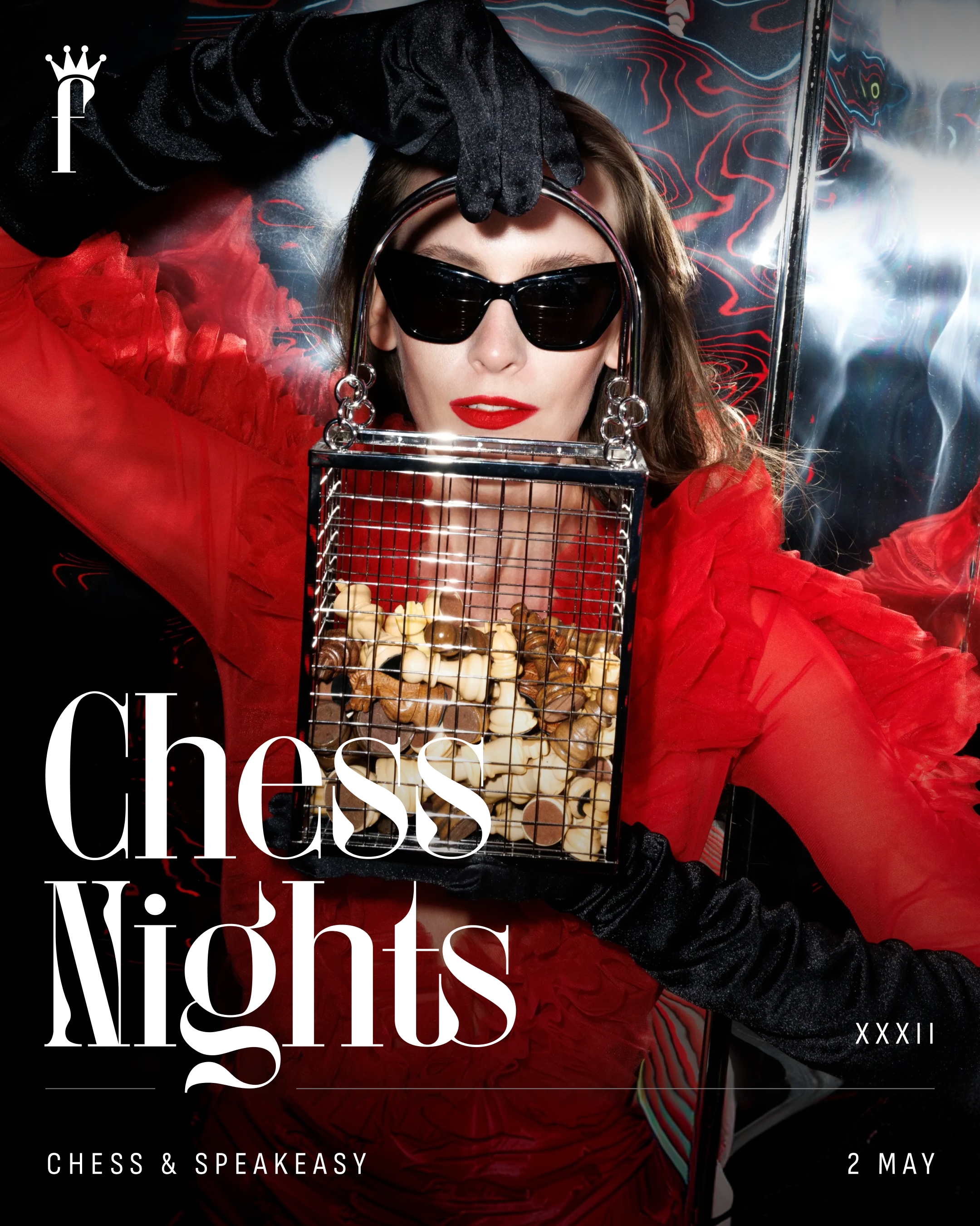 Ferz Chess Club Dubai XIII: Poster