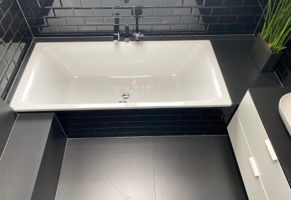 Bild einer Badewanne